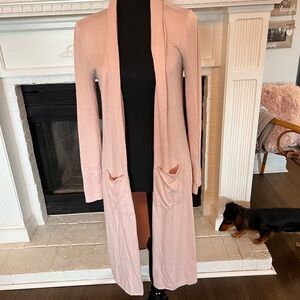 Elegant Extra small long cardigan. Fits like medium.